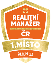 1. místo - Realitní manažer - říjen 2023